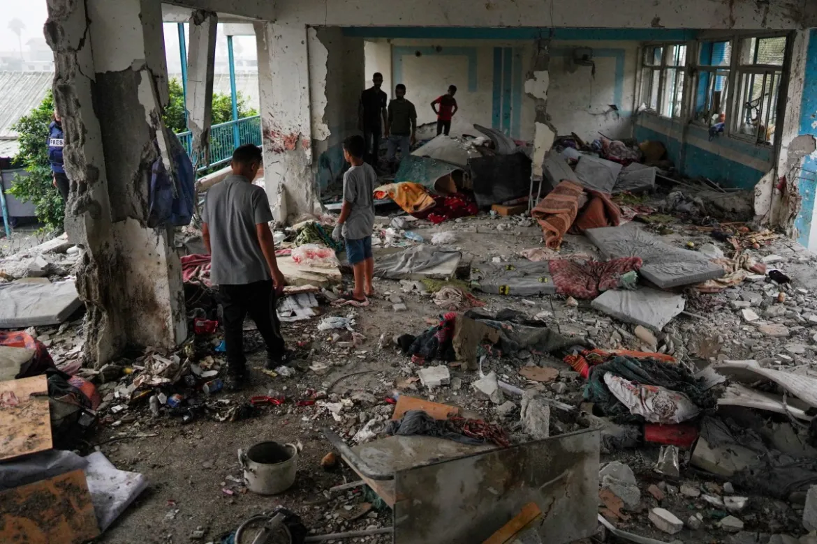 Israel attacks killing at least 40 at UN-run school in central Gaza,