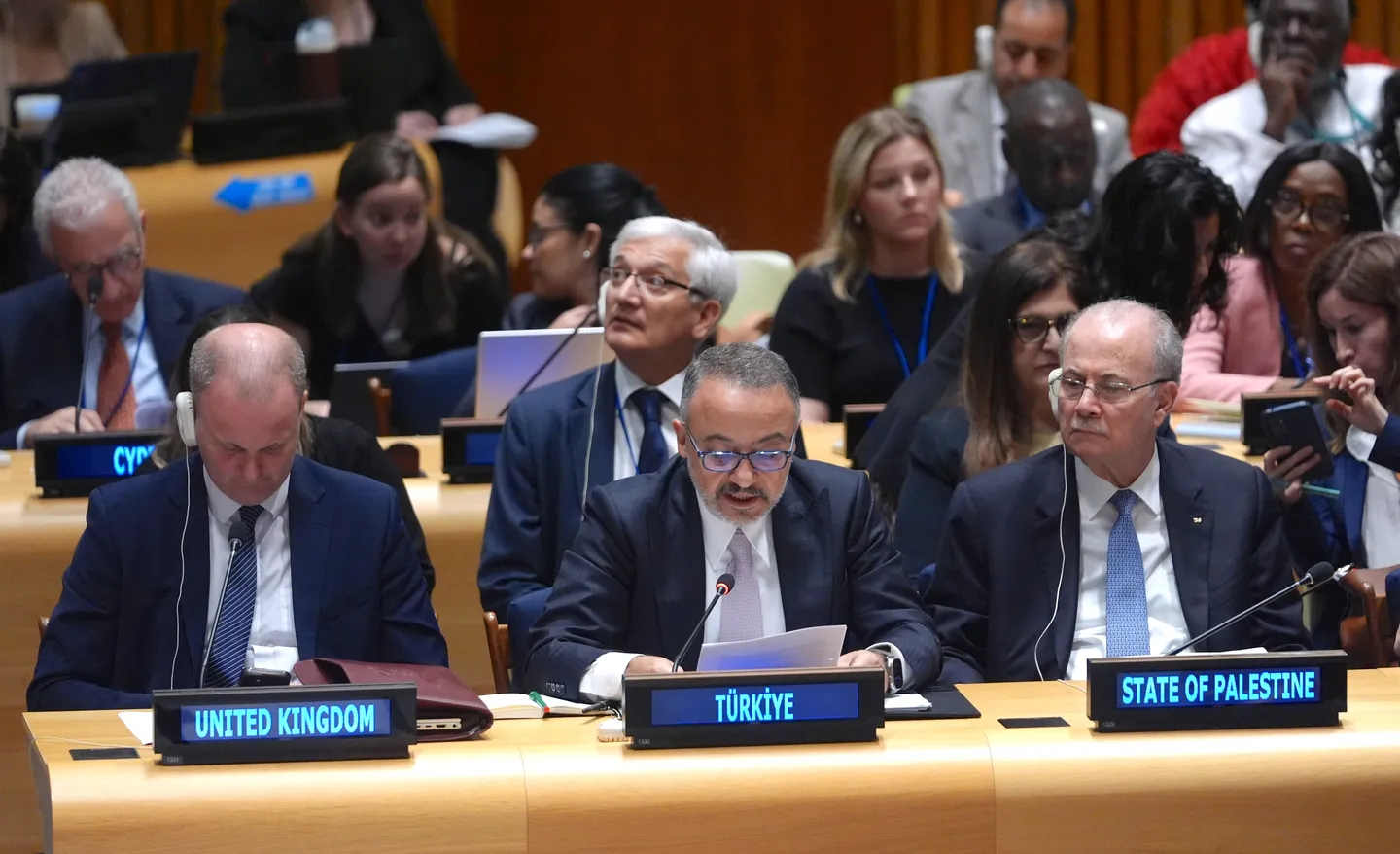 Türkiye Calls for Urgent Action on Two-State Solution at UN General Assembly